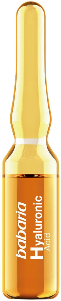 Сироватка для обличчя Babaria Hyaluronic Acid в ампулах зволожуюча з гіалуроновою кислотою, 5 шт х 2 мл