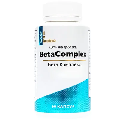 Бета-глюкан ABU Beta Complex, 60 капсул