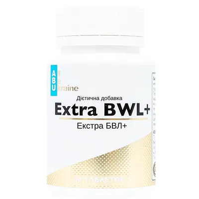 Комплекс для травлення ABU Extra BWL+, 60 таблеток