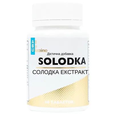 Солодка ABU Solodka, 60 таблеток