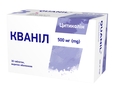 Кванил таблетки, п/о по 500 мг №30 (10х3)