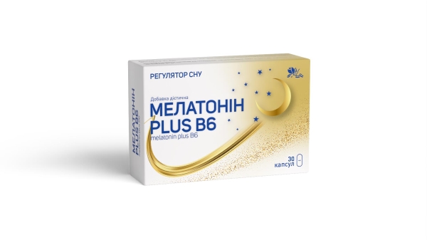 Мелатонин Plus В6 капсулы №30
