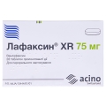 Лафаксин XR Асино таблетки прол./д. по 75 мг №28 (14х2)