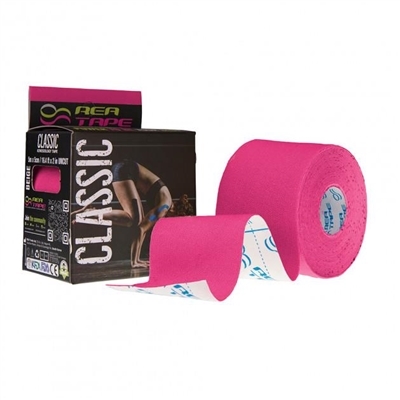 Кинезио тейп REA TAPE Classic 5 см х 5 м, розовый