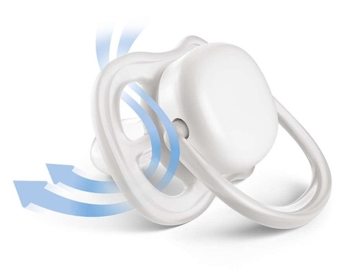 Пустышка силиконовая Philips Avent Ultra Air SCF343/22, 6-18 месяцев, 2 шт
