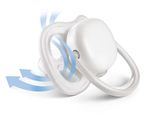 Пустушка силіконова Philips Avent Ultra Air SCF343/22, 6-18 місяців, 2 шт