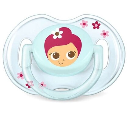 Пустышка силиконовая Philips Avent Classic SCF169/43, 0-6 месяцев, 2 шт