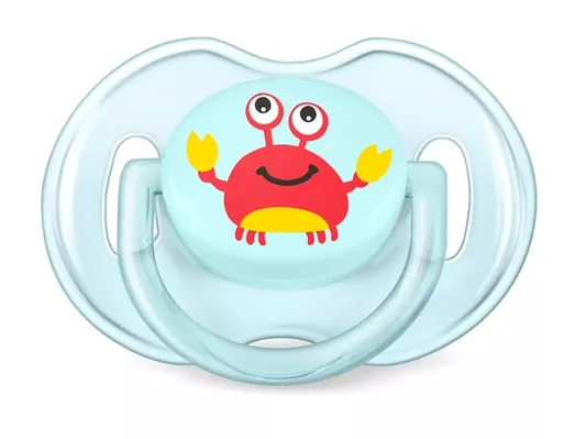 Пустушка силіконова Philips Avent Classic SCF169/35, 0-6 місяців, 2 шт