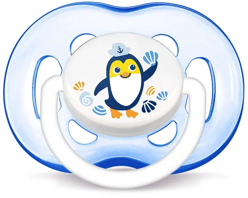 Пустушка силіконова Philips Avent Freeflow SCF186/24, з 18 місяців, 2 шт