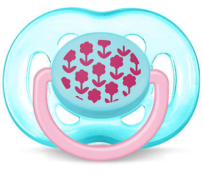 Пустышка силиконовая Philips Avent Freeflow SCF172/15, 6-18 месяцев, 1 шт