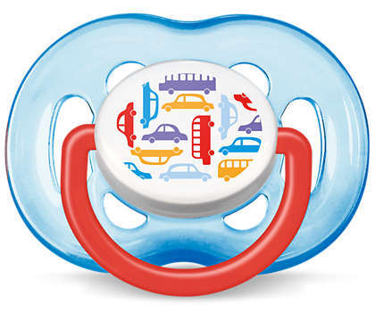 Пустышка силиконовая Philips Avent Freeflow SCF172/14, 6-18 месяцев, 1 шт