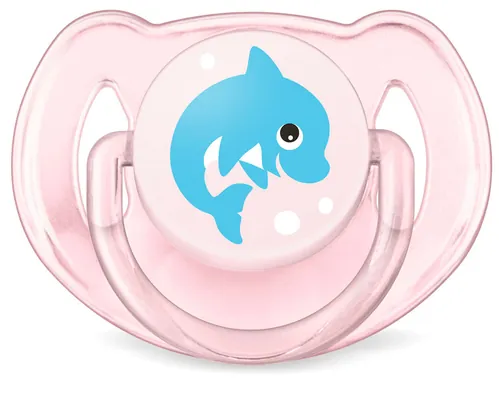 Пустушка силіконова Philips Avent Classic SCF169/38, 6-18 місяців, 2 шт