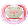 Пустушка силіконова Philips Avent Ultra Air Nighttime SCF376/22, 6-18 місяців, 2 шт