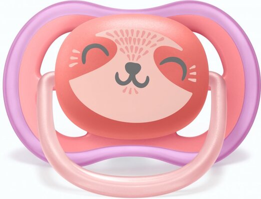 Пустышка силиконовая Philips Avent Ultra Air SCF349/12 ортодонтическая, 18+ месяцев, 2 шт
