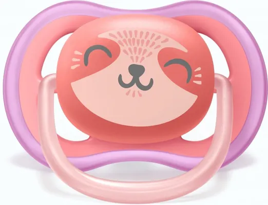 Пустушка силіконова Philips Avent Ultra Air SCF349/12 ортодонтична, 18+ місяців, 2 шт
