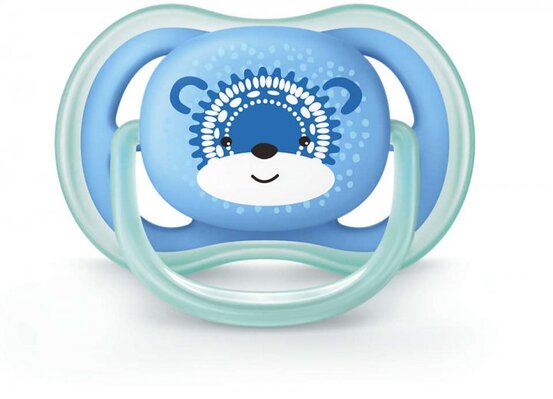Пустушка силіконова Philips Avent Ultra Air SCF542/12, 6-18 місяців, 1 шт