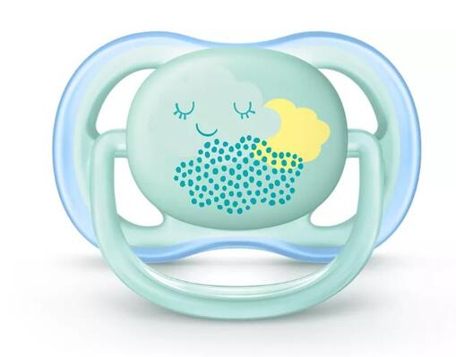 Пустышка силиконовая Philips Avent Ultra Air SCF344/20, 0-6 месяцев, 2 шт