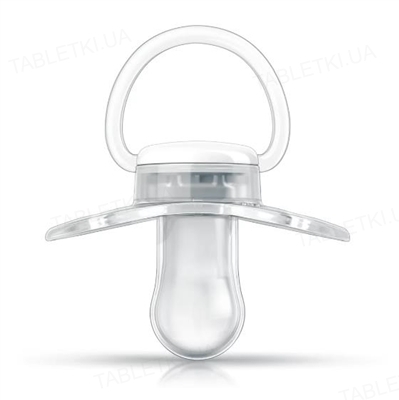 Пустышка силиконовая Philips Avent Mini SCF151/01 ортодонтическая для новорожденных, 0-2 месяцев, 2 шт