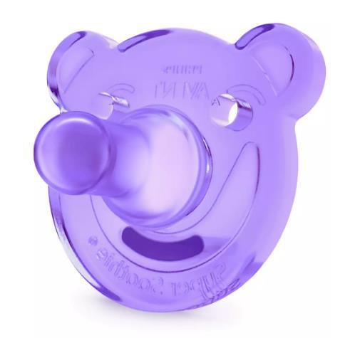 Пустышка силиконовая Philips Avent Soothie SCF194/02 фигурная, 0-3 месяцев, 2 шт