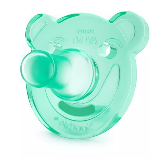 Пустышка силиконовая Philips Avent Soothie SCF194/01 фигурная, 0-3 месяцев, 2 шт