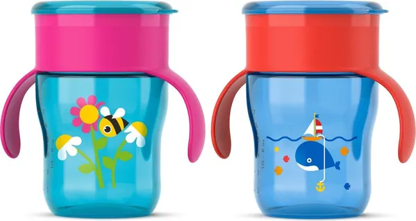 Чашка Philips Avent SCF782/20 з клапаном з 12 місяців, 260 мл