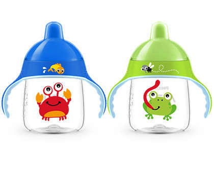 Чашка-непроливайка Philips Avent SCF753/04 с твердым носиком с 12 месяцев, 260 мл