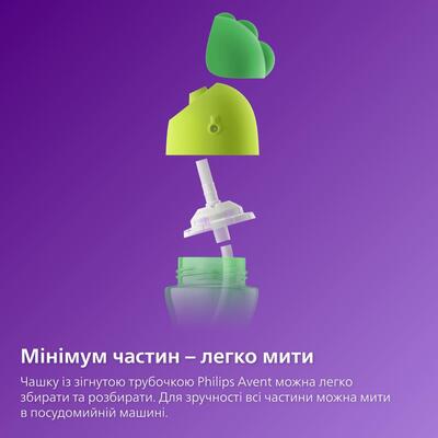 Чашка Philips Avent SCF796/01 з трубочкою з 9 місяців, 200 мл