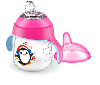 Чашка-непроливайка Philips Avent SCF747/03 с мягким носиком с 12 месяцев, 260 мл