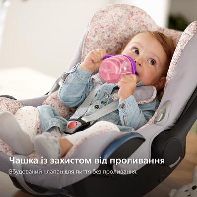 Чашка-непроливайка Philips Avent SCF551/03 з м'яким носиком з 6 місяців, 200 мл