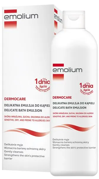 Емульсія для купання Emolium для сухої, подразненої, схильної до подразнень шкіри, 200 мл