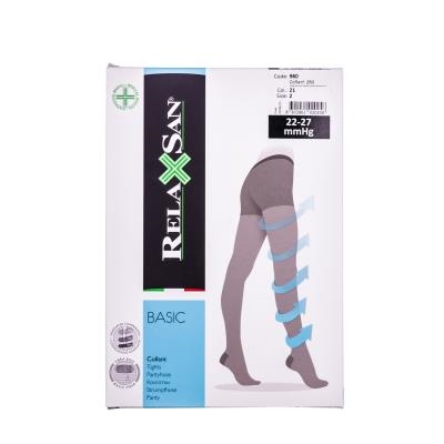 Колготки компрессионные Relaxsan Basic 980 компрессия 22-27 мм рт. ст., 280 den, цвет бежевый, размер 2