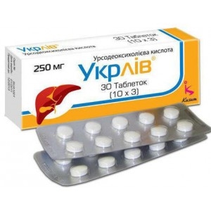 Укрлив таблетки по 250 мг №30 (10х3)