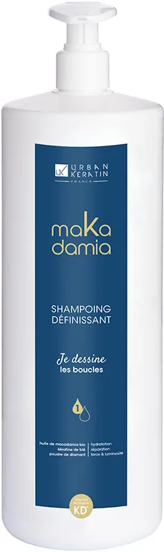 Шампунь Urban Keratin Makadamia для хвилястого волосся, 1000 мл