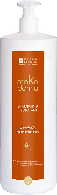 Шампунь Urban Keratin Makadamia зволожуючий для сухого та чутливого волосся, 1000 мл