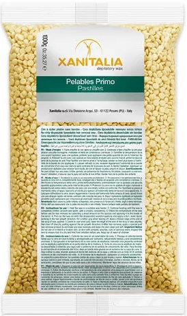 Віск для депіляції Xanitalia Pelables Primo Argan гарячий в гранулах Арган, 1000 г