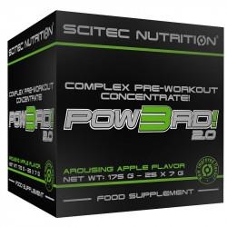 Предтренировочный комплекс Scitec Nutrition POW3RD! 2.0, яблоко, 25 пакетиков по 7 г