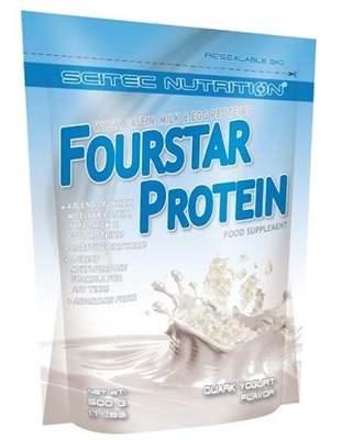 Протеин Scitec Nutrition Fourstar Protein, йогурт, 500 г