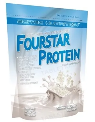 Протеїн комплексний Scitec Nutrition Fourstar Protein йогурт, 500 г