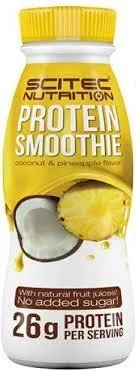 Протеїн сироватковий концентрат Scitec Nutrition Protein Smoothie, ананас-кокос, 330 мл
