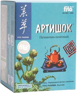 Фиточай Артишок по 1.5 г №20 в фил.-пак.