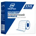 Пластир хірургічний MP MedPlast нетканий еластичний, 2,5 см х 5 м