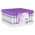 Пробірка вакуумна для забору крові MP MedPlast AT-2 з антикоагулянтом K3 EDTA, стерильна, з бузковою кришкою, 13?75 мм, 4 мл, 100 штук