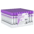 Пробірка вакуумна для забору крові MP MedPlast AT-2 з антикоагулянтом K3 EDTA, стерильна, з бузковою кришкою, 13?75 мм, 3 мл, 100 штук