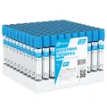 Пробірка вакуумна для забору крові MP MedPlast HT-1 з натрію цитратом 3,8%, стерильна, з блакитною кришкою, 13?75 мм, 3,6 мл, 100 штук