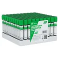 Пробірка вакуумна для забору крові MP MedPlast AT-6 з літію гепарином, стерильна, з зеленою кришкою, 13?75 мм, 2 мл, 100 штук