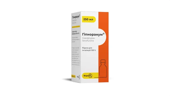 Гіпноранум рідина д/інг. 100 % по 250 мл у флак.