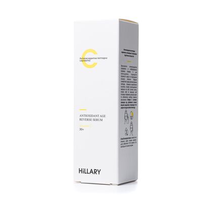 Сироватка для обличчя Hillary Antioxidant Age Reverse Serum 30+ з вітаміном C, 30 мл