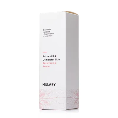 Сироватка для обличчя Hillary Bakuchiol & Osmolytes Skin Resurfacing Serum з біо-ретинолом та осмолітами, 30 мл