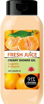 Крем-гель для душу Fresh Juice Tangerine & Awapuhi, 400 мл