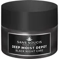 Крем для обличчя Sans Soucis Deep Moist Depot для нормальної сухої шкіри чорний нічний, 50 мл